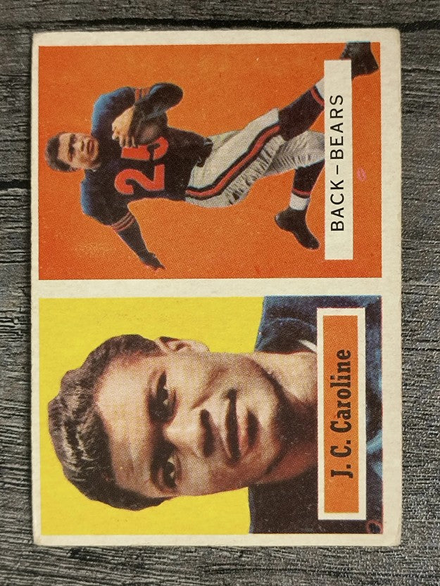 1957 Topps #79 J.C. Caroline RC (VG)