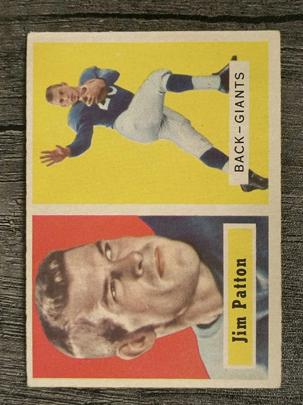 1957 Topps #83 Jim Patton RC (EX)