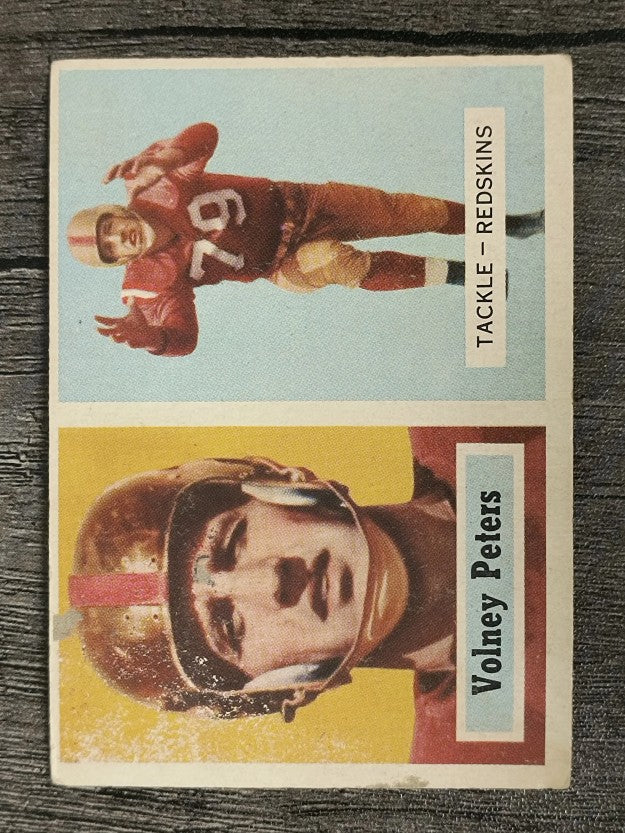 1957 Topps #84 Volney Peters (GOOD)
