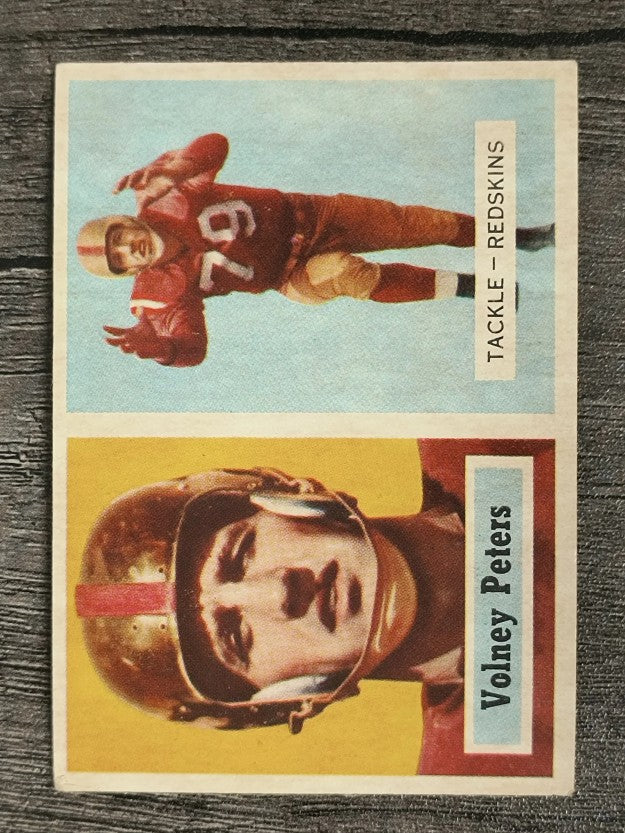 1957 Topps #84 Volney Peters (EX)