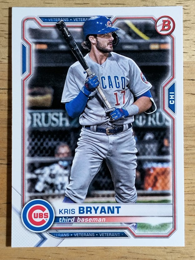 2021 Bowman #58 Kris Bryant