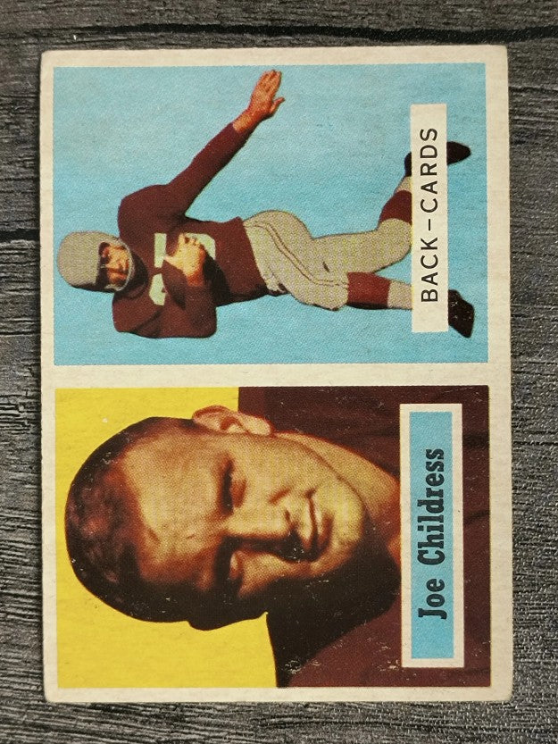 1957 Topps #100 Joe Childress RC (VGEX)