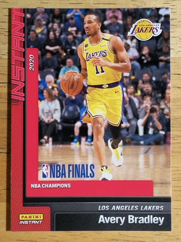 2019-20 Panini Instant Lakers NBA Champions #3 Avery Bradley