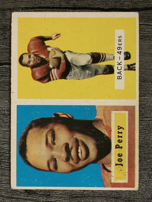1957 Topps #129 Joe Perry (VGEX)