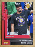 2019-20 Panini Instant Lakers NBA Champions #7 Quinn Cook