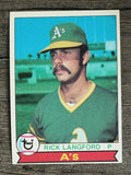 1979 Topps #29 Rick Langford (EXMT)