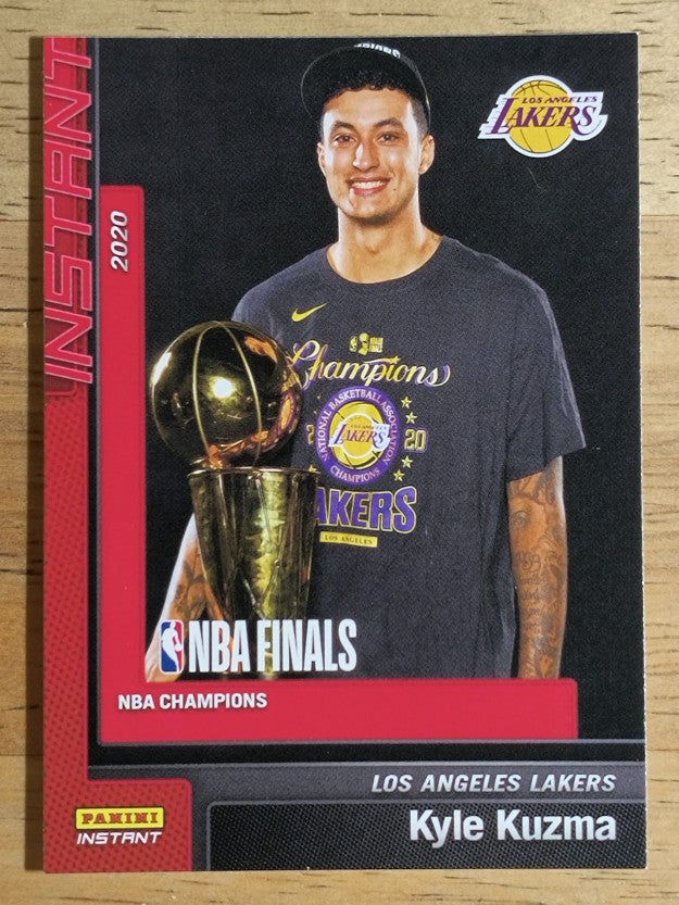 2019-20 Panini Instant Lakers NBA Champions #14 Kyle Kuzma