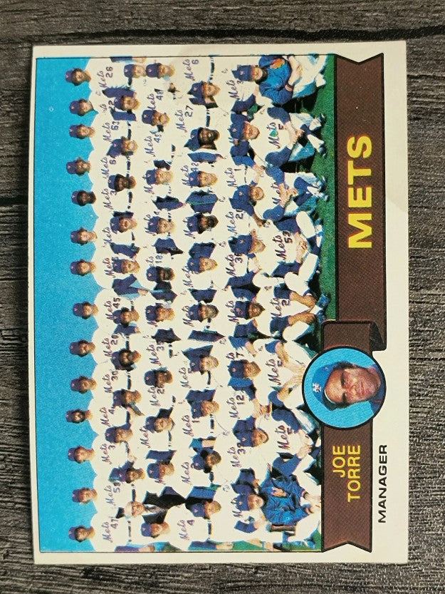1979 Topps #82 New York Mets CL/Joe Torre MG (VGEX)