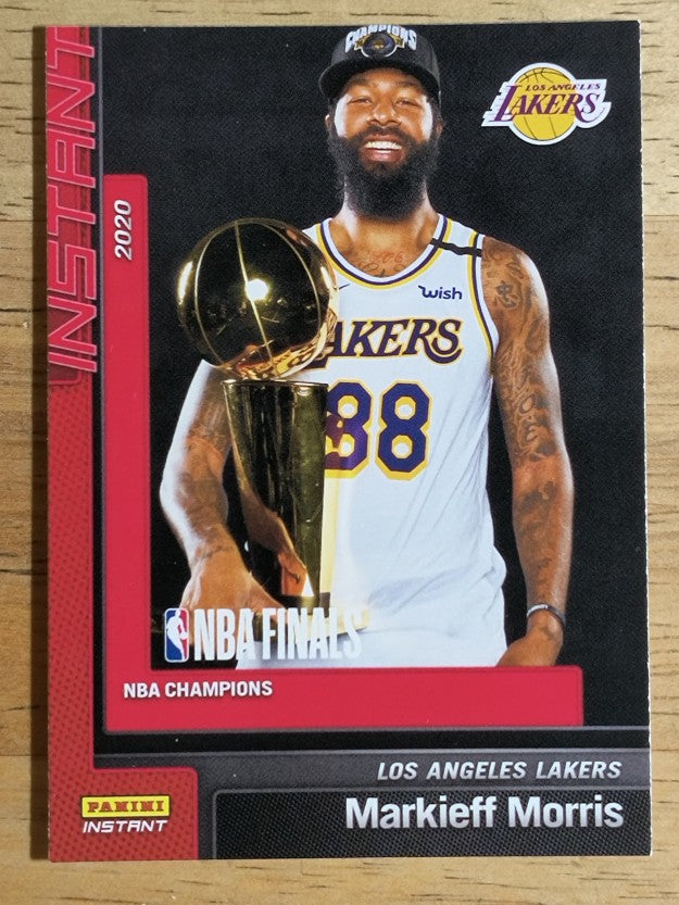 2019-20 Panini Instant Lakers NBA Champions #16 Markieff Morris