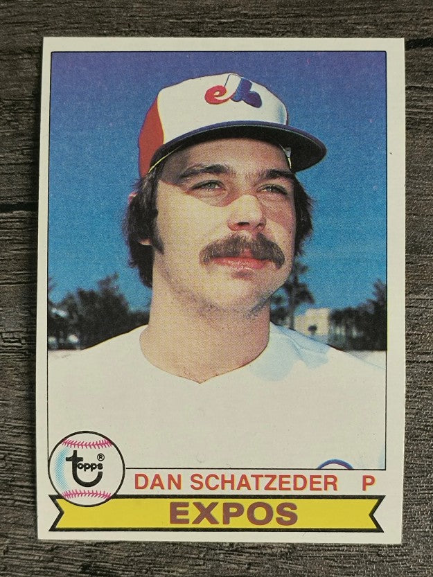 1979 Topps #124 Dan Schatzeder (EXMT)