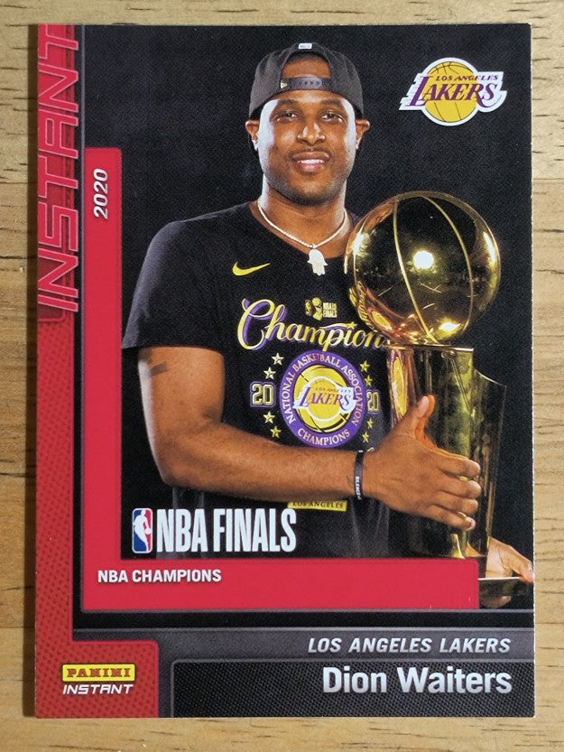2019-20 Panini Instant Lakers NBA Champions #19 Dion Waiters
