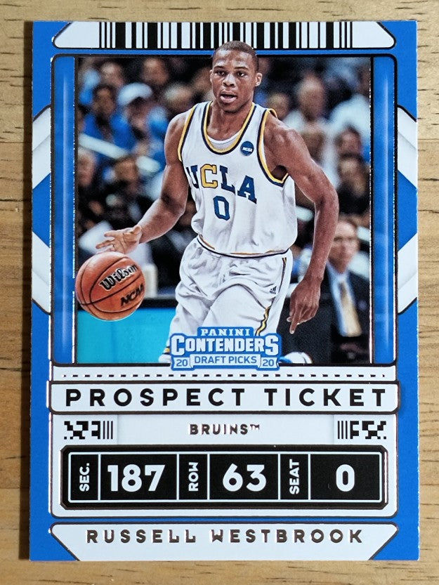 2020-21 Panini Contenders Draft Picks #3 Russell Westbrook