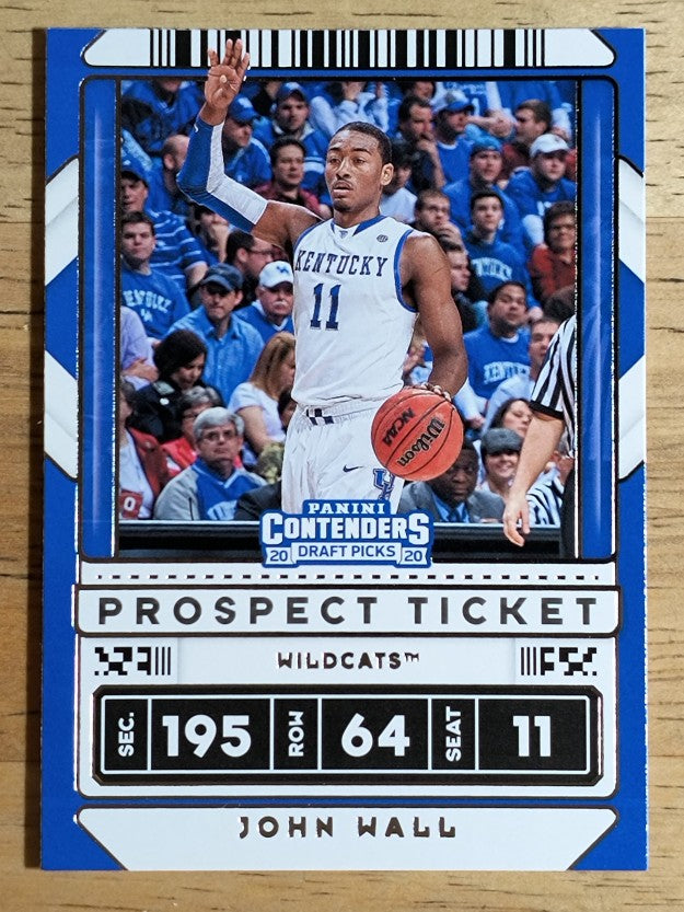 2020-21 Panini Contenders Draft Picks #34 John Wall