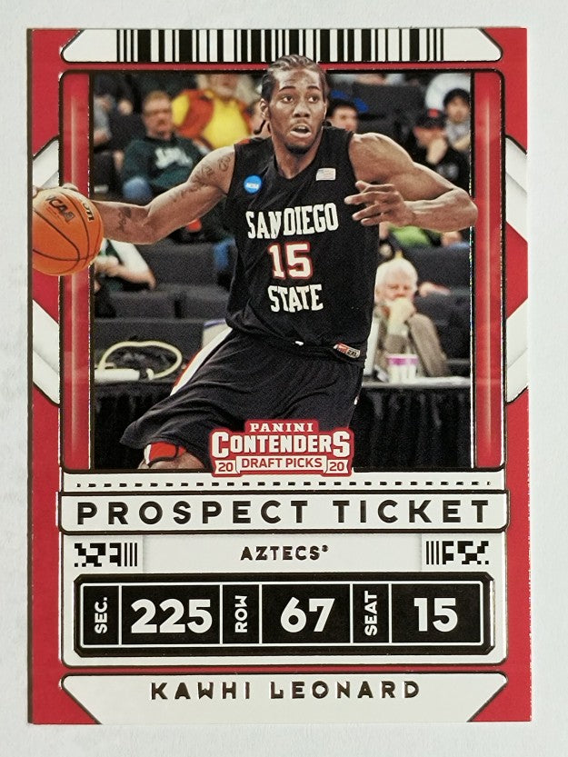 2020-21 Panini Contenders Draft Picks #18 Kawhi Leonard