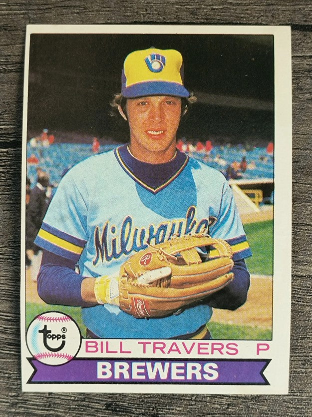 1979 Topps #213 Bill Travers (EX)