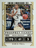 2020-21 Panini Contenders Draft Picks #38 Chris Paul