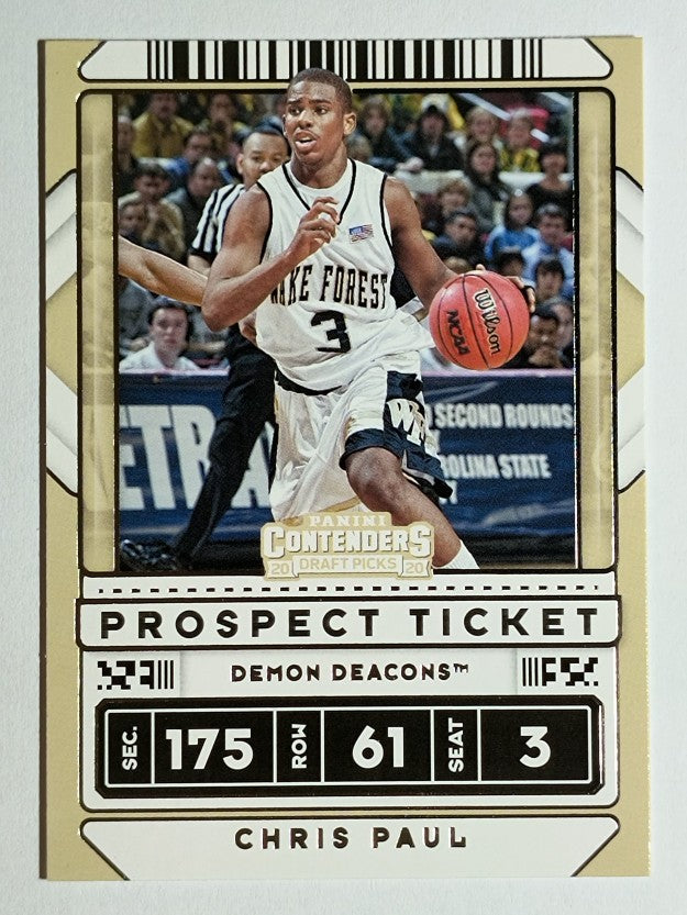 2020-21 Panini Contenders Draft Picks #38 Chris Paul