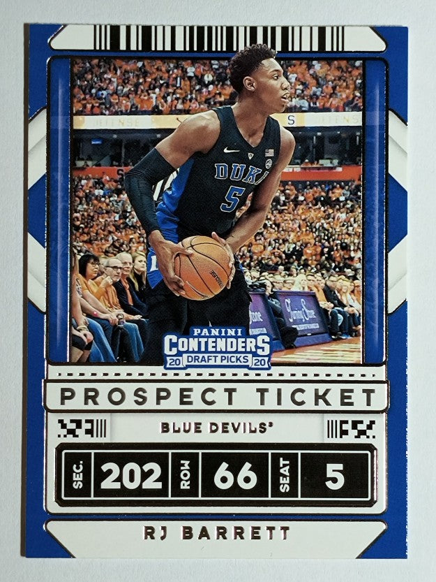 2020-21 Panini Contenders Draft Picks #12 RJ Barrett