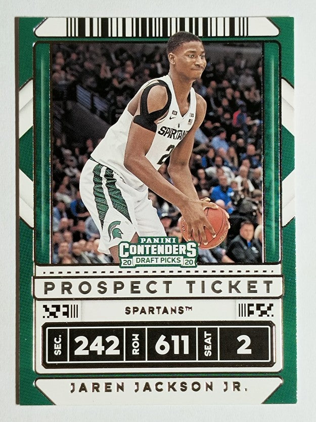 2020-21 Panini Contenders Draft Picks #45 Jaren Jackson Jr.