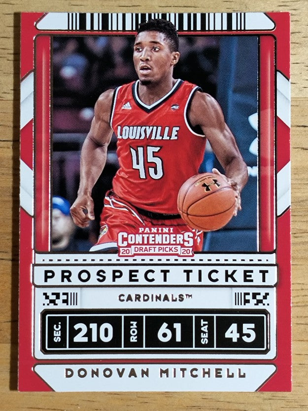 2020-21 Panini Contenders Draft Picks #43 Donovan Mitchell