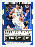 2020-21 Panini Contenders Draft Picks #36 Karl-Anthony Towns