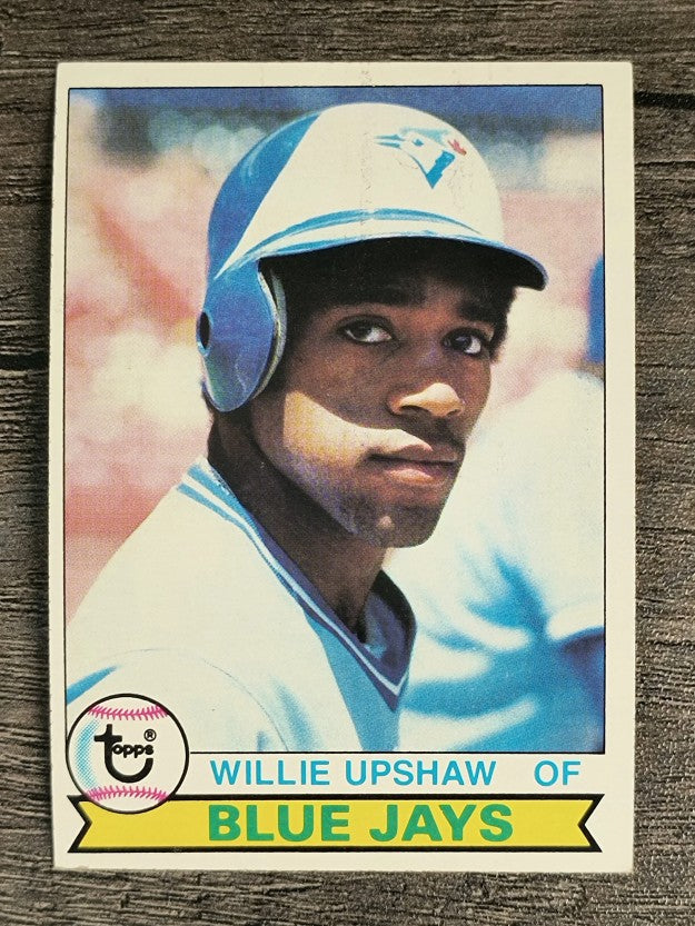 1979 Topps #341 Willie Upshaw RC (EX)