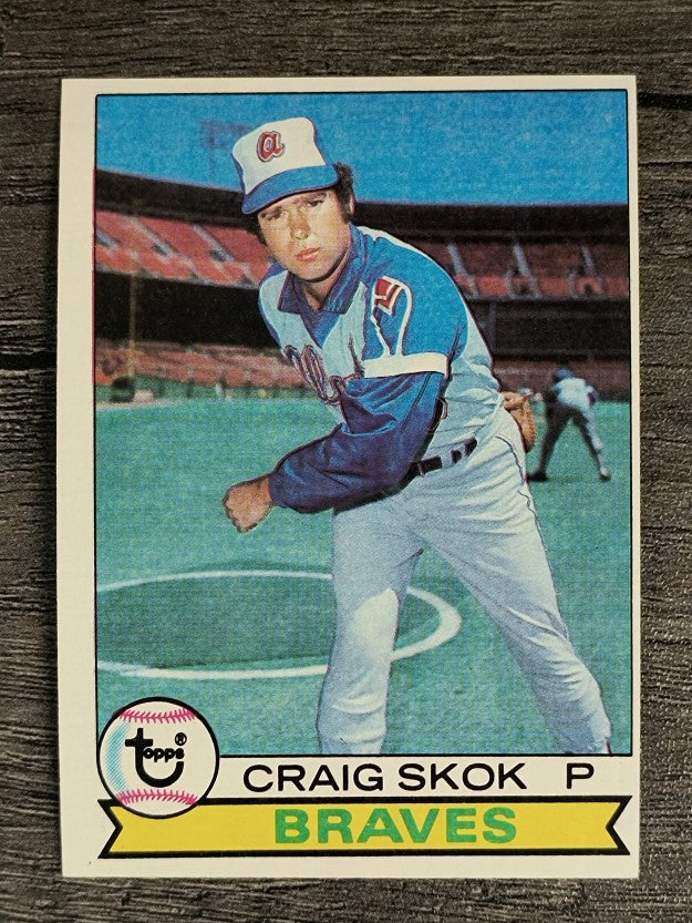 1979 Topps #363 Craig Skok RC (EX)