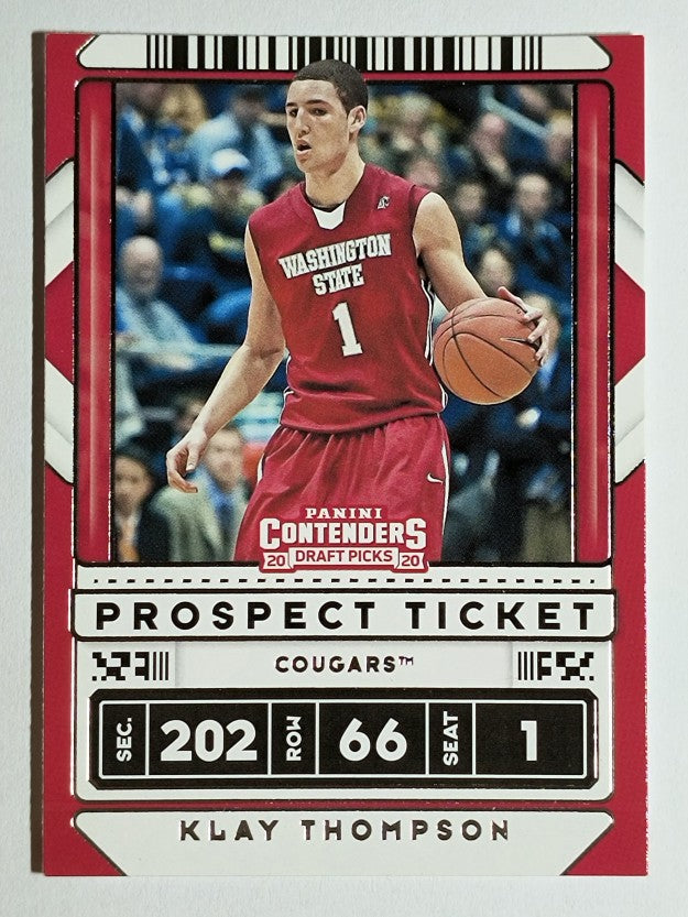 2020-21 Panini Contenders Draft Picks #6 Klay Thompson