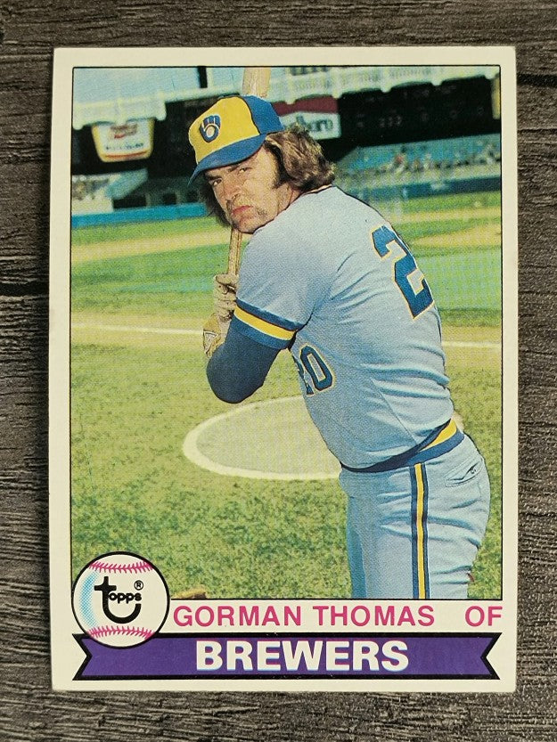1979 Topps #376 Gorman Thomas (EX)