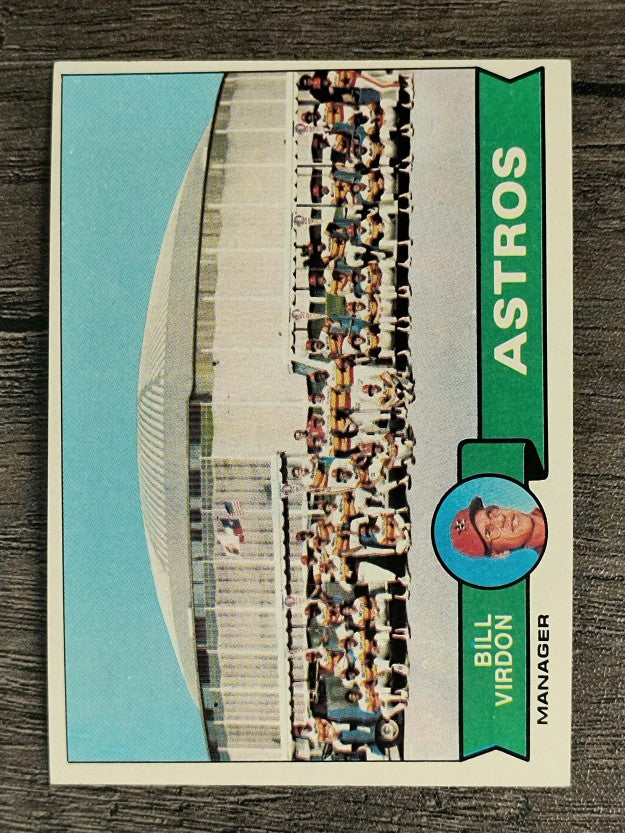 1979 Topps #381 Houston Astros CL/Bill Virdon MG (EXMT)