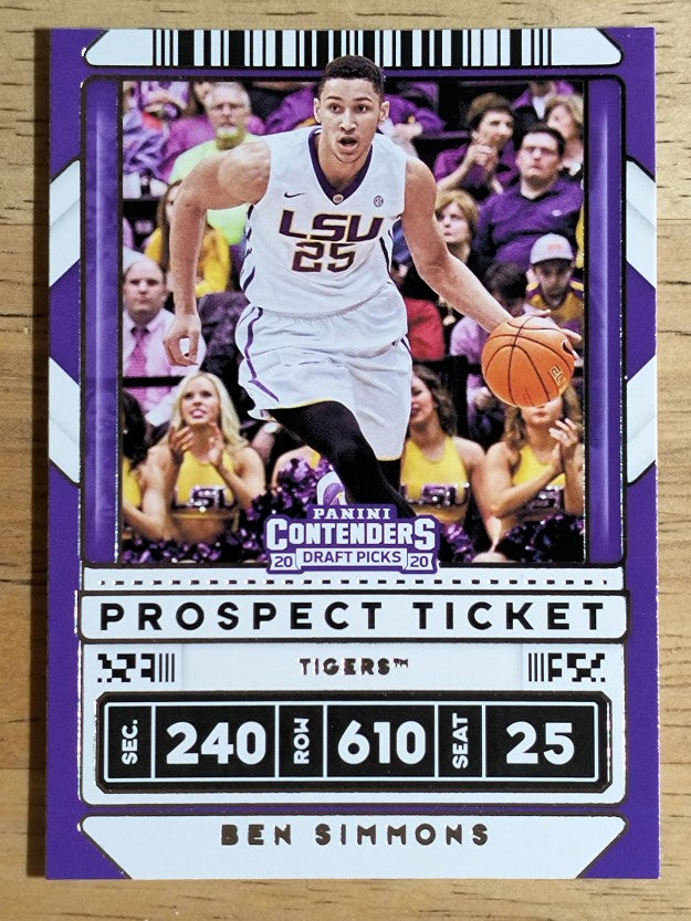 2020-21 Panini Contenders Draft Picks Variations #14 Ben Simmons