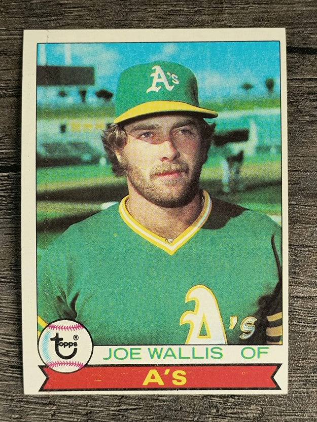 1979 Topps #406 Joe Wallis (EX)