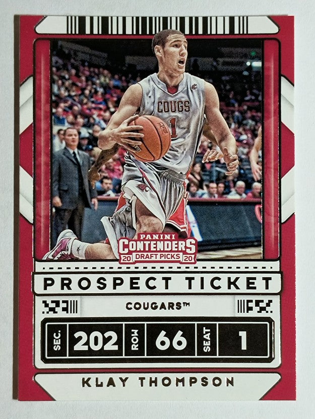 2020-21 Panini Contenders Draft Picks Variations #6 Klay Thompson