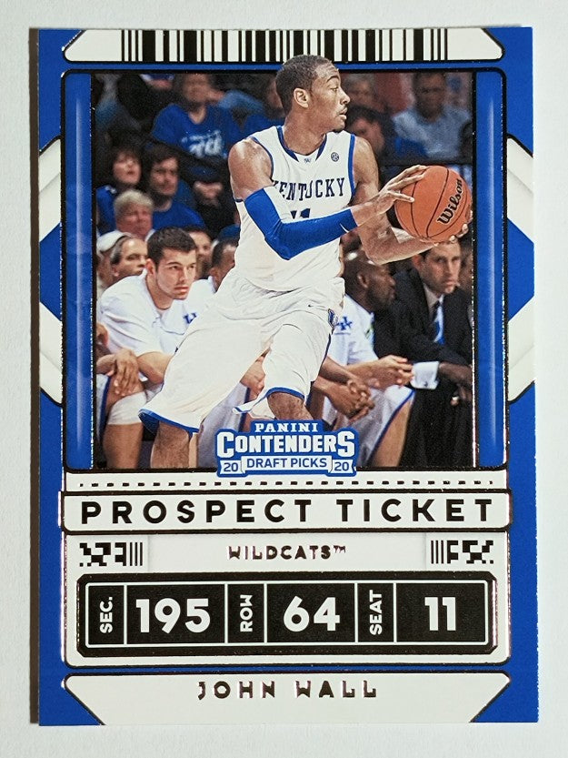 2020-21 Panini Contenders Draft Picks Variations #34 John Wall