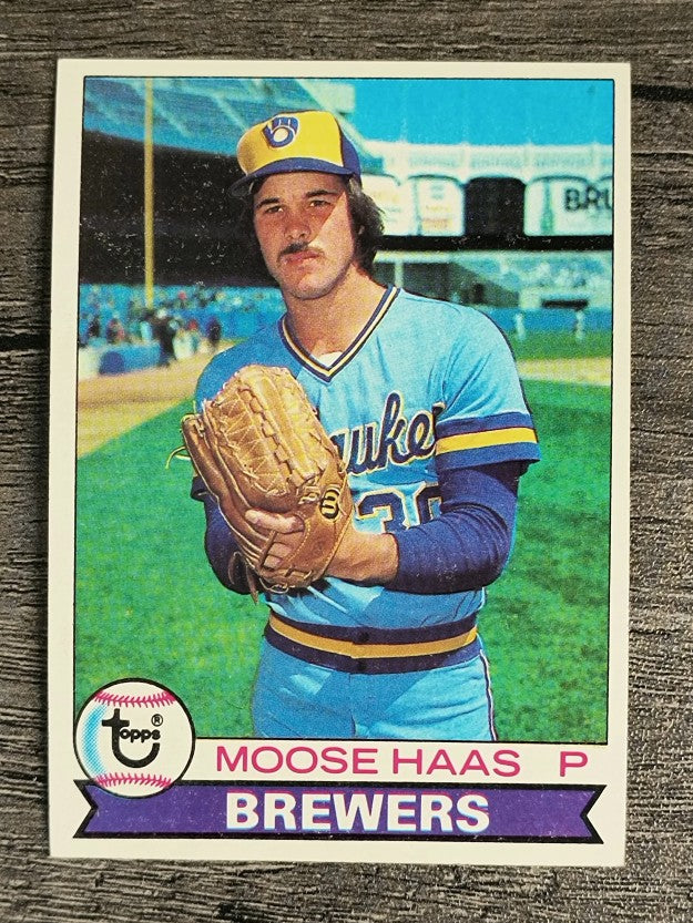 1979 Topps #448 Moose Haas (EXMT)