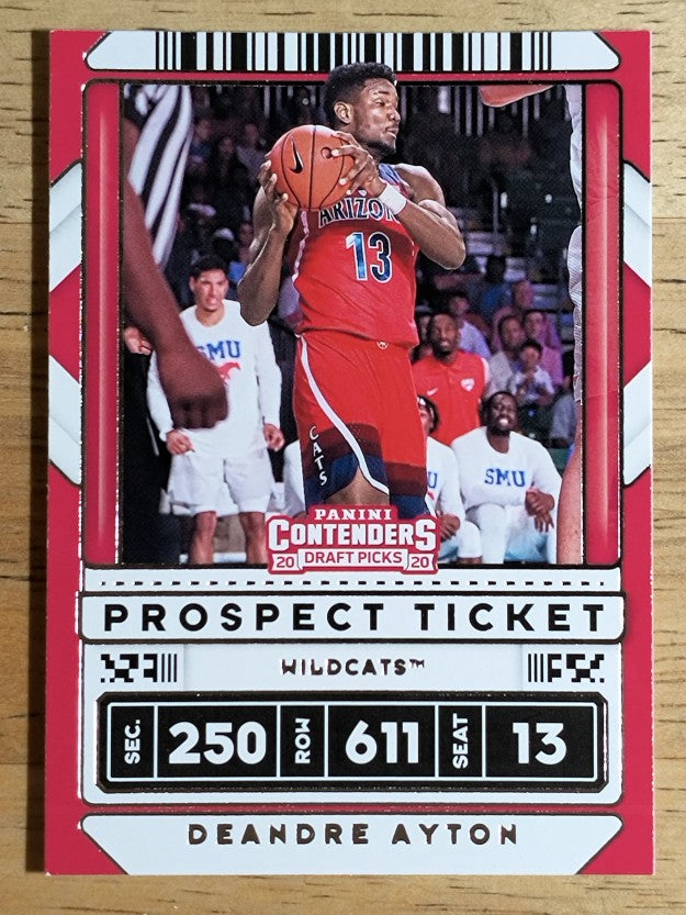 2020-21 Panini Contenders Draft Picks Variations #21 Deandre Ayton