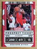 2020-21 Panini Contenders Draft Picks Variations #21 Deandre Ayton
