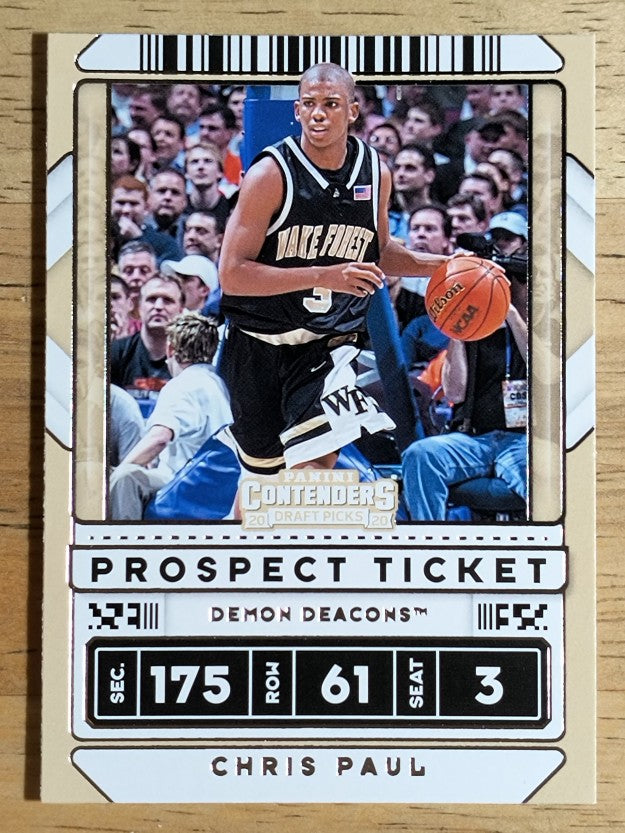 2020-21 Panini Contenders Draft Picks Variations #38 Chris Paul