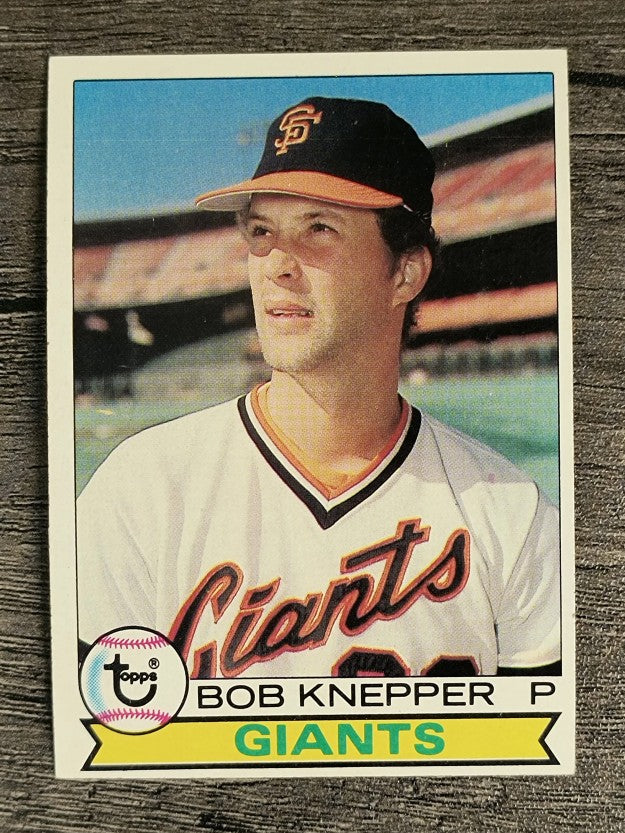 1979 Topps #486 Bob Knepper (VGEX)