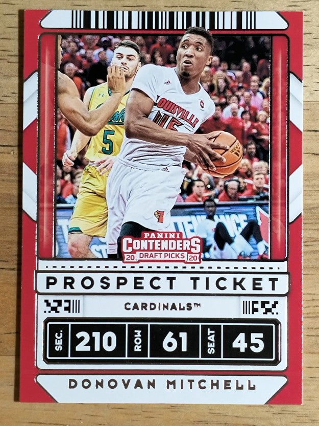2020-21 Panini Contenders Draft Picks Variations #43 Donovan Mitchell