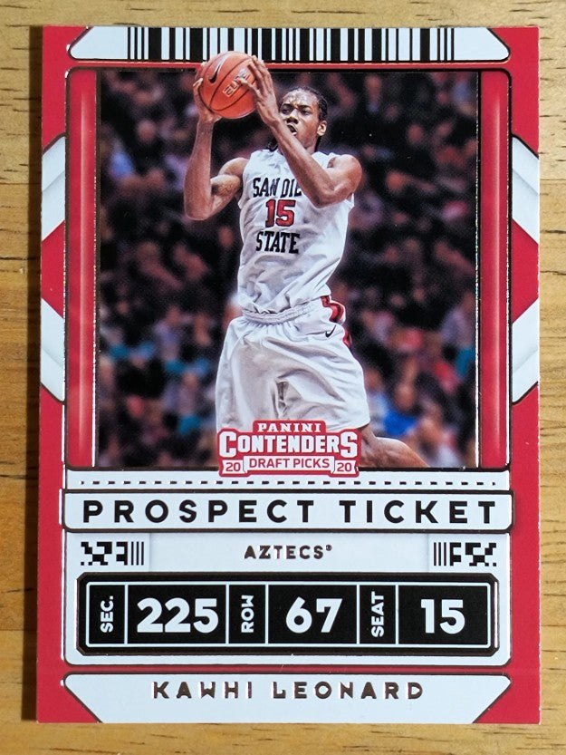 2020-21 Panini Contenders Draft Picks Variations #18 Kawhi Leonard