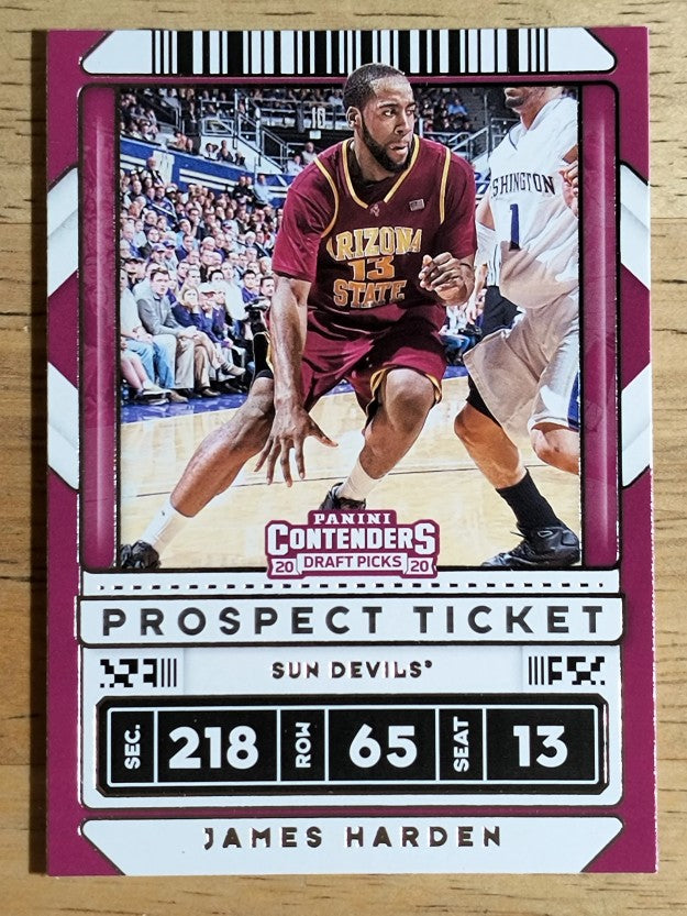 2020-21 Panini Contenders Draft Picks Variations #2 James Harden