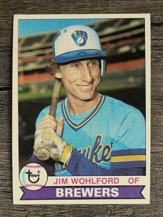 1979 Topps #596 Jim Wohlford (EXMT)
