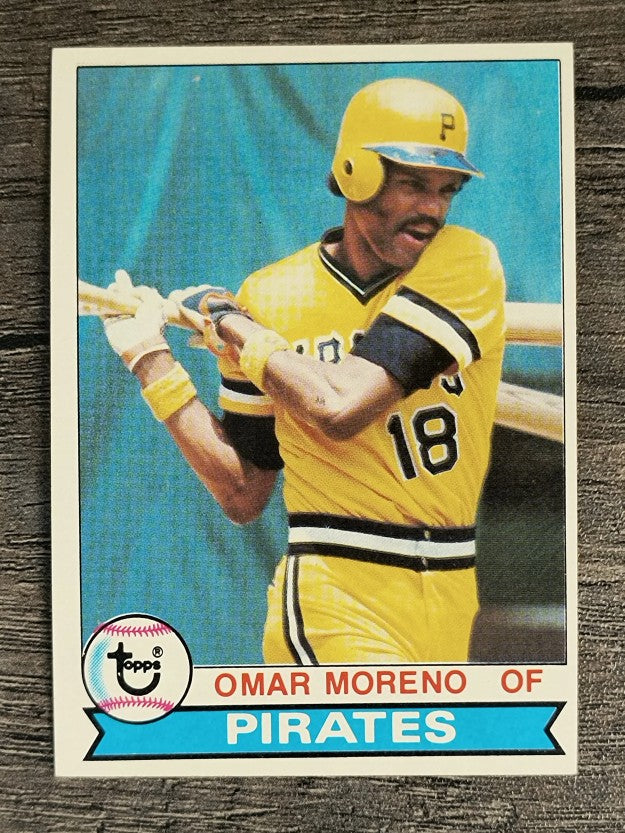 1979 Topps #607 Omar Moreno (EXMT)