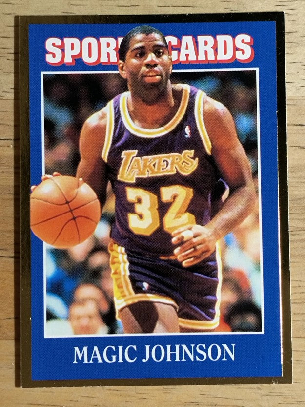 1991 Allan Kaye Sports Card News (1992) #67 Magic Johnson