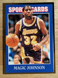 1991 Allan Kaye Sports Card News (1992) #67 Magic Johnson