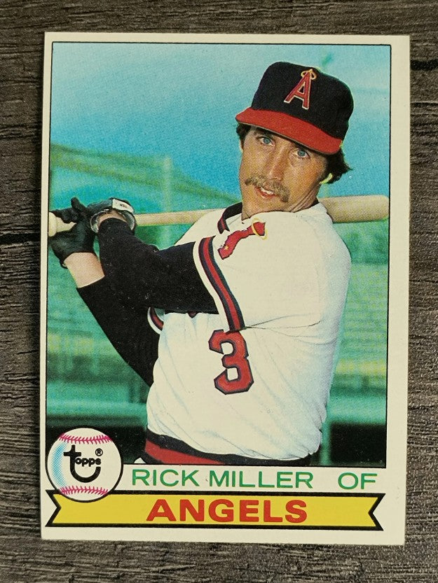 1979 Topps #654 Rick Miller (EX)