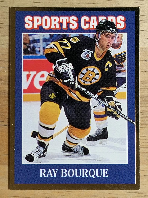 1991 Allan Kaye Sports Card News (1992) #15 Ray Bourque