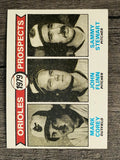 1979 Topps #701 Mark Corey RC/John Flinn RC/Sammy Stewart RC (NM)