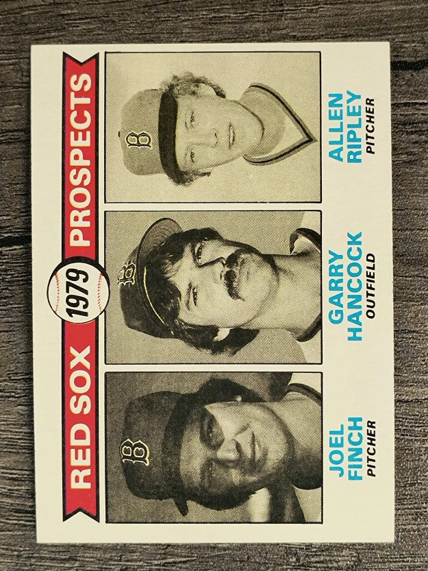 1979 Topps #702 Joel Finch RC/Garry Hancock RC/Allen Ripley RC (EXMT)